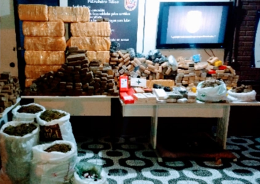 Rondesp localiza uma tonelada de maconha em Salvador