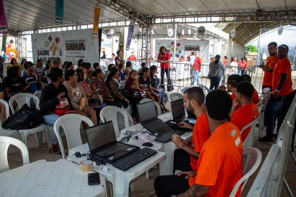 Mais de 4 mil pessoas são atendidas na Feira Saúde 'Mais Perto' em Livramento de Nossa Senhora