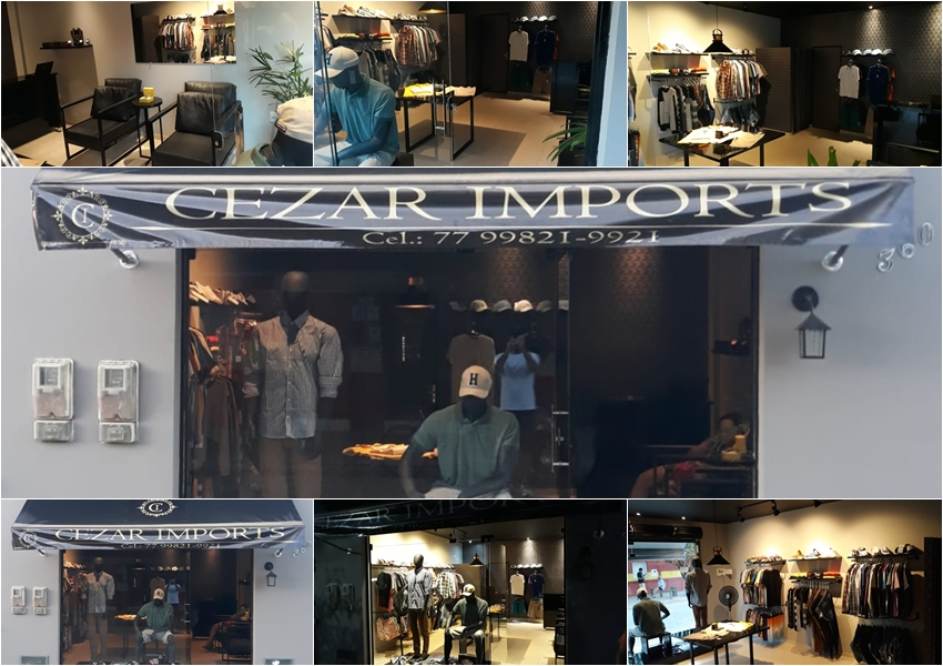 Cezar Imports: Loja conceito em moda masculina é inaugurada em Livramento 