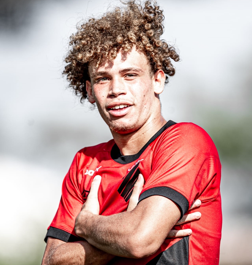 Jovem de Livramento Rhichey Filho pode estrear na Copa do Brasil Sub-17 pelo Athletico-PR