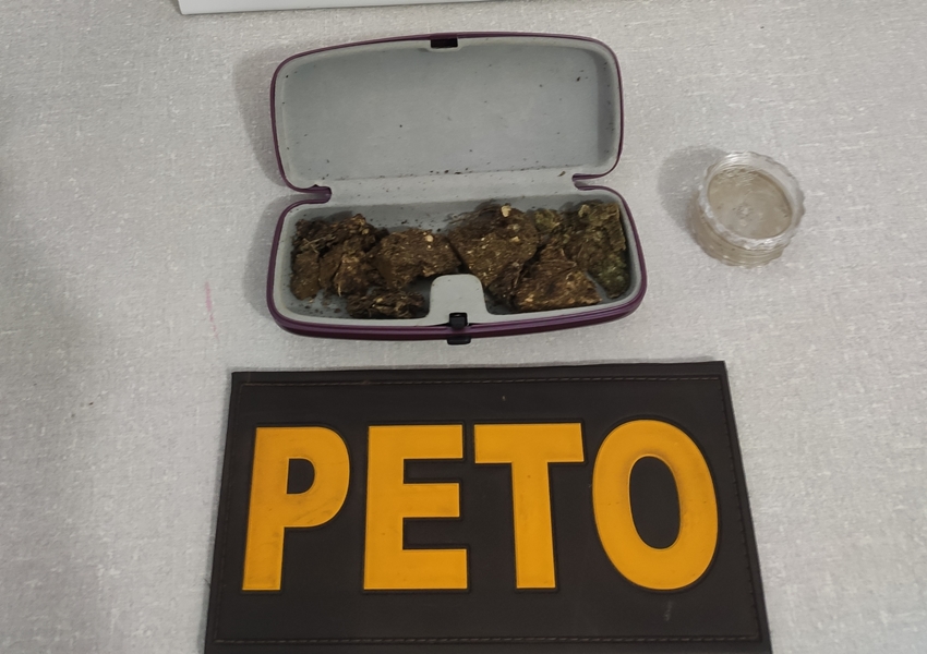 Em Livramento, adolescente apreendido com drogas no Bairro Taquari