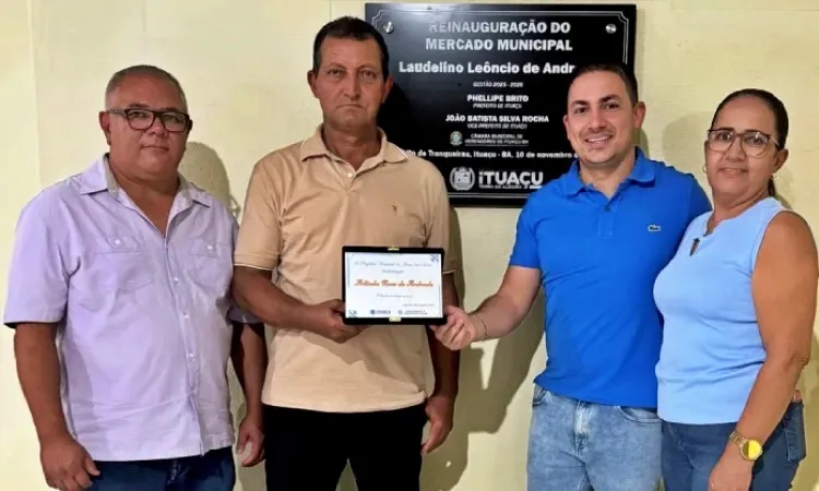 Prefeitura de Ituaçu entrega reforma do Mercado de Carne em Tranqueiras