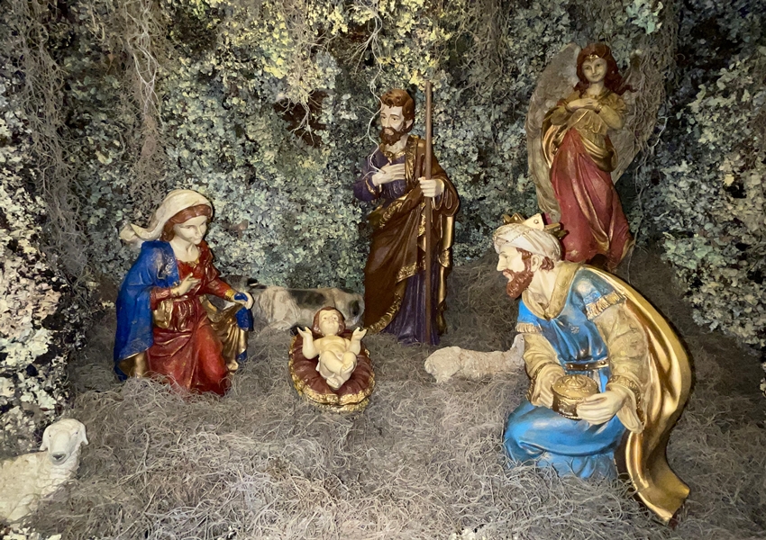 Presépio tradicional de Padre Rinaldo Pereira encanta em Livramento de Nossa Senhora