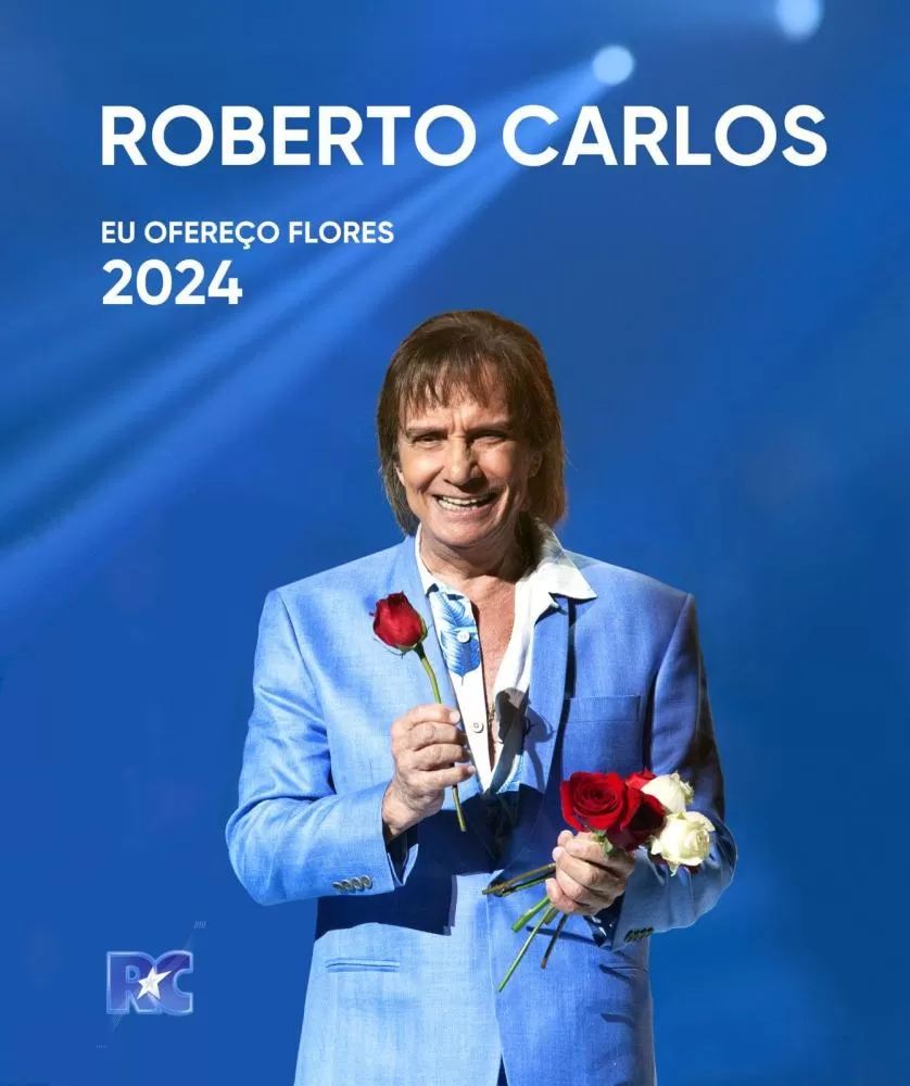 Roberto Carlos se apresentará em Vitória da Conquista em Julho