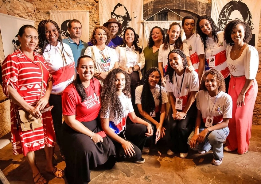 Estudantes da Rede Estadual marcam presença na FLIARCONTAS, em Rio de Contas