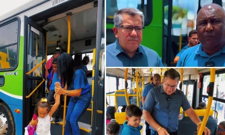 Prefeito de Tanhaçu anuncia transporte escolar para alunos da sede