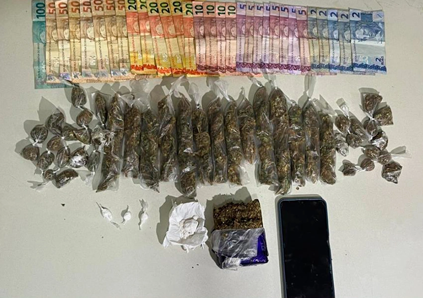 Mulher suspeita de tráfico é presa em Serra do Ramalho