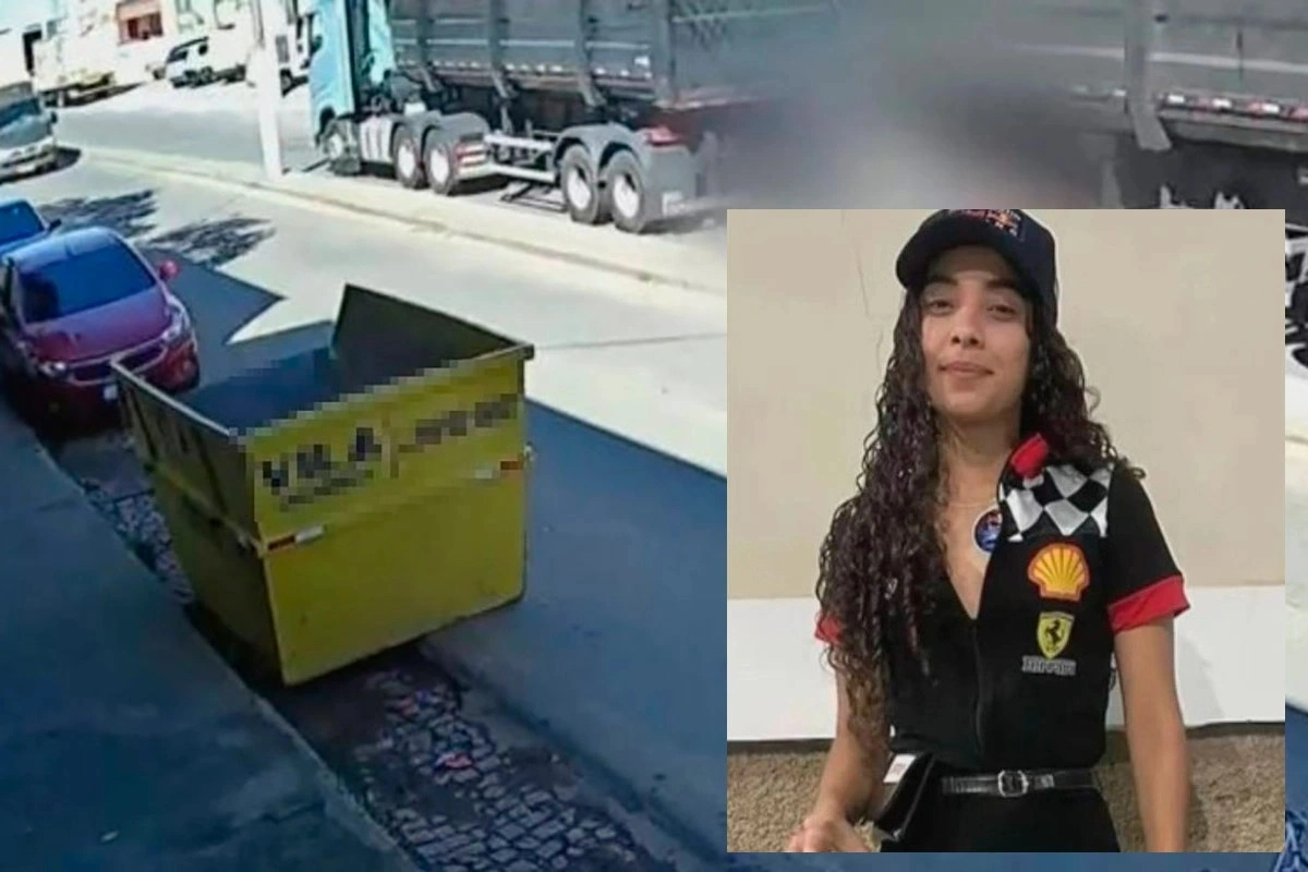 Jovem morre após perder controle de moto e ser atingida por carreta em Caetité