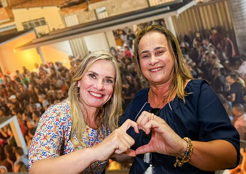 Joanina e Ivana mostram força política em grande encontro em Livramento