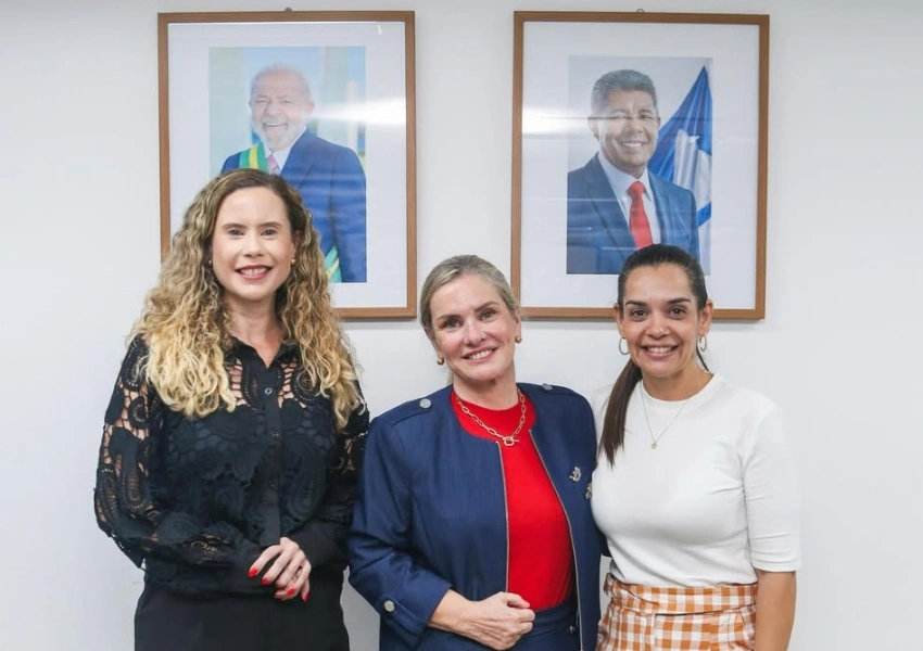 Vanessa Senna e Ivana Bastos discutem investimentos para educação de Lençóis