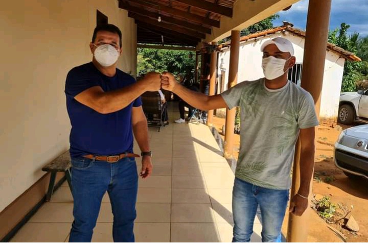 Deputado Marquinho Viana define ações de trabalho com o presidente da Câmara de Matina