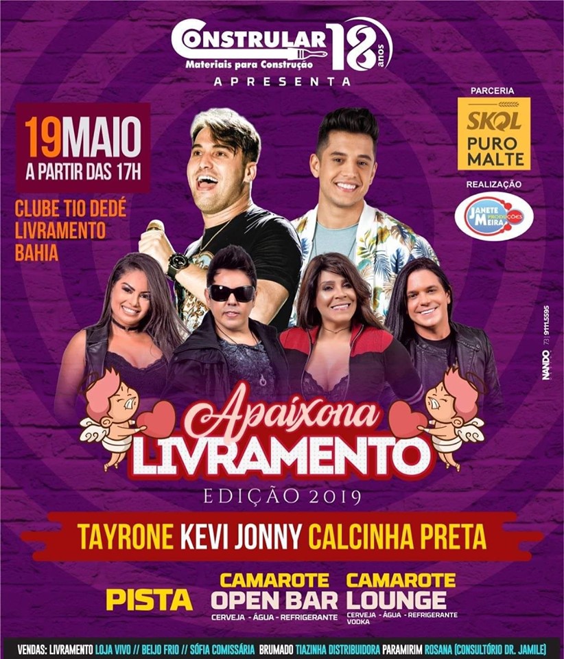 Apaixona Livramento promete movimentar o final de semana
