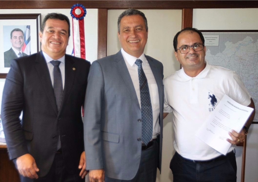 Após audiência com o governador Rui Costa, prefeito de Jussiape Éder Jakes anuncia investimentos para o município