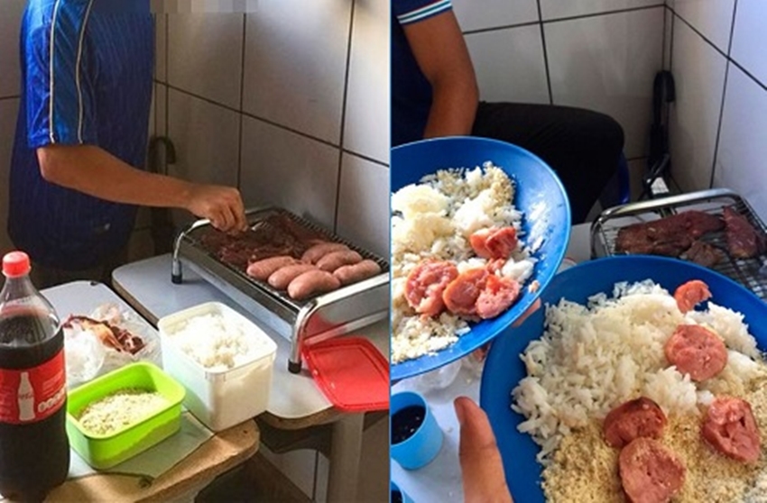 Una: Alunos são suspensos por fazerem churrasco em sala de aula
