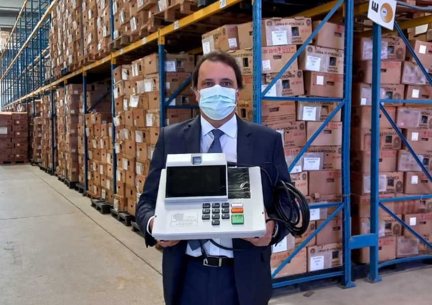TRE-BA recebe primeiro lote de novas urnas que serão utilizadas nas eleições de 2022