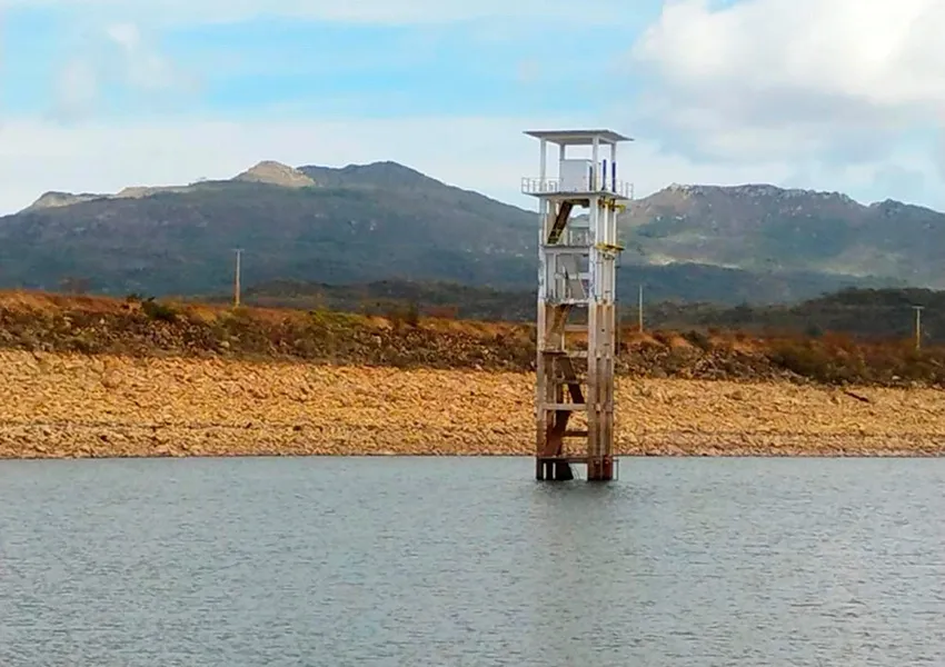 Barragem Luiz Vieira opera com menos de 30% da capacidade