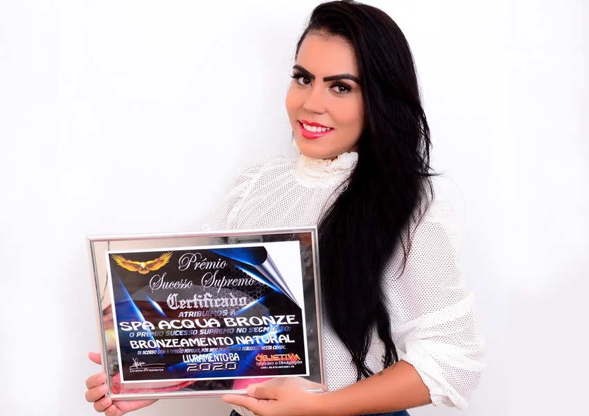 Em mais um ano consecutivo, Spa Acqua Bronze recebe titulo de destaque 2020 em Livramento