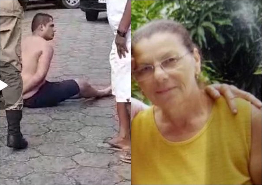 Sobrinho mata tia e ataca policiais em Itapetinga