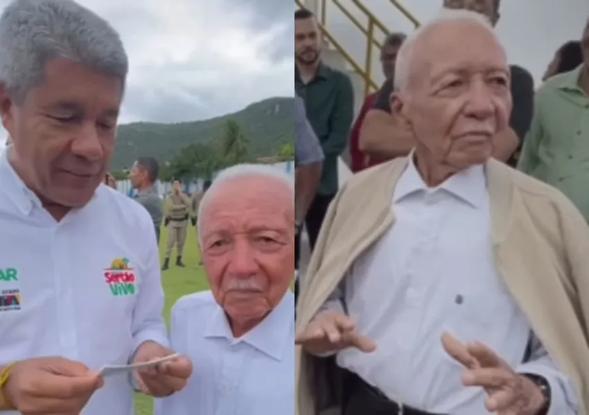 Um dia após aparecer com Jerônimo Rodrigues, ex-prefeito de Itiúba morre aos 93