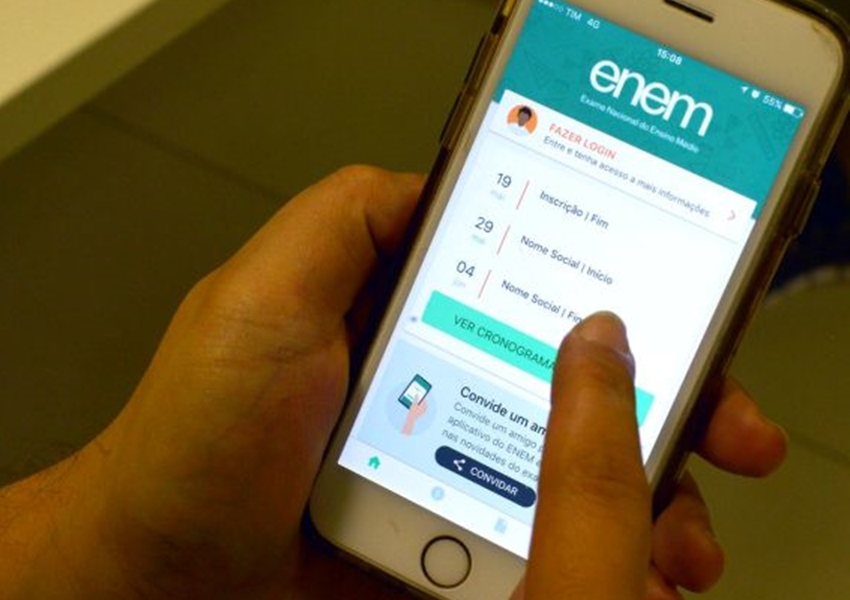 Inep inicia divulgação dos locais de prova do Enem 2019 nesta quarta (16)