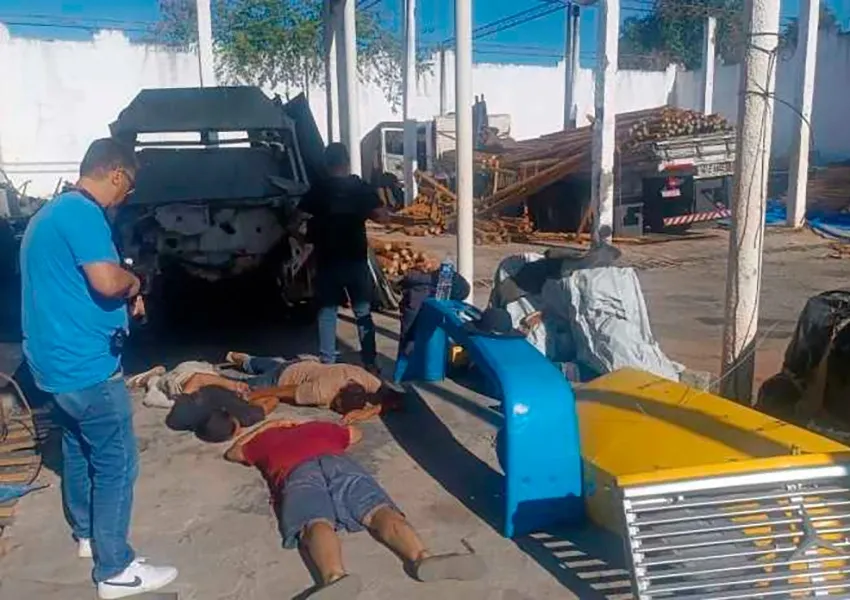 Polícia prende três suspeitos de roubo de caminhão e carga avaliada em R$ 220 mil na BR-116