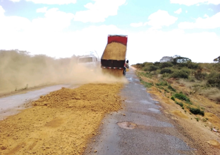 Obras de recuperação da BA-148 estão chegando ao município de Abaíra