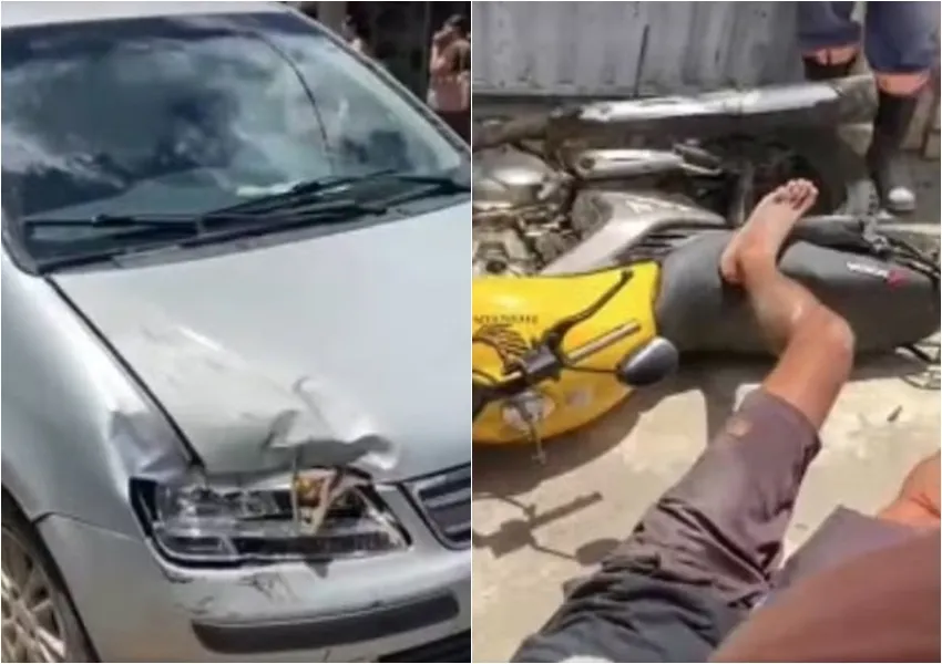 Mulher é presa por atropelar ex-companheiro e motociclista em Coaraci