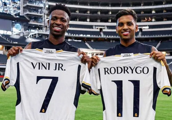 Seleção Brasileira inicia preparação em Seul com Vini Jr. e Rodrygo juntos no ataque
