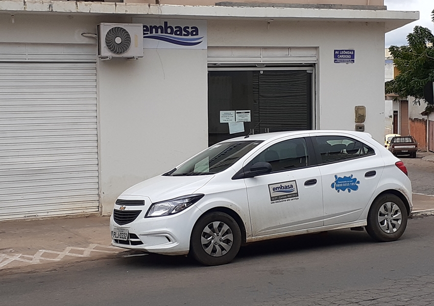 Comunicado da Embasa: Abastecimento de água é temporariamente reduzido em Livramento de Nossa Senhora