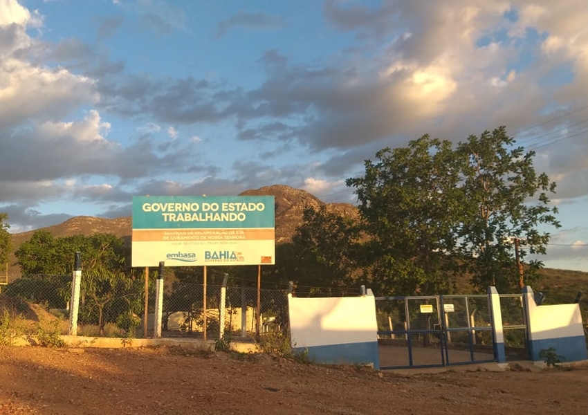 Embasa prossegue com serviço de melhoria na estação de tratamento de Livramento de Nossa Senhora, nos dias 11 e 12