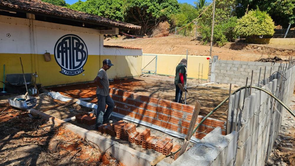 AABB  de Livramento está passando por uma ampla reforma na sua estrutura