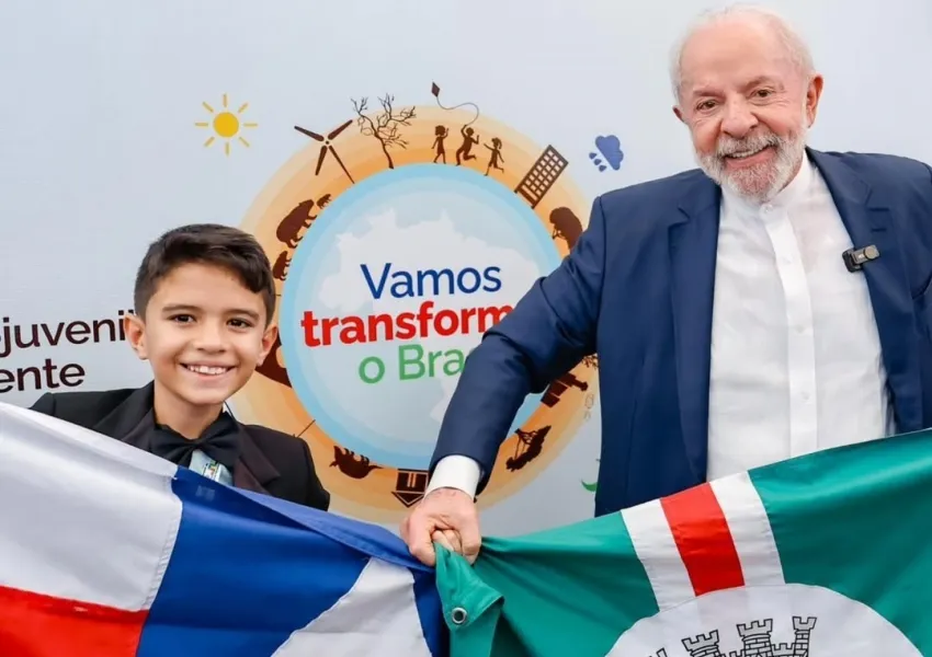 Estudante de Paramirim representa a Bahia em conferência nacional sobre meio ambiente