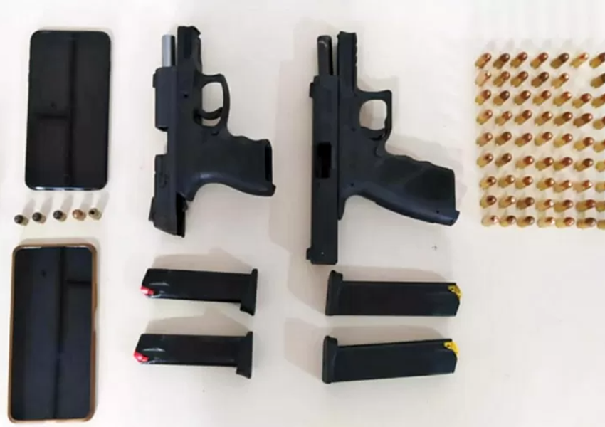 Polícia Militar apreende pistolas e munições em operação em Vitória da Conquista