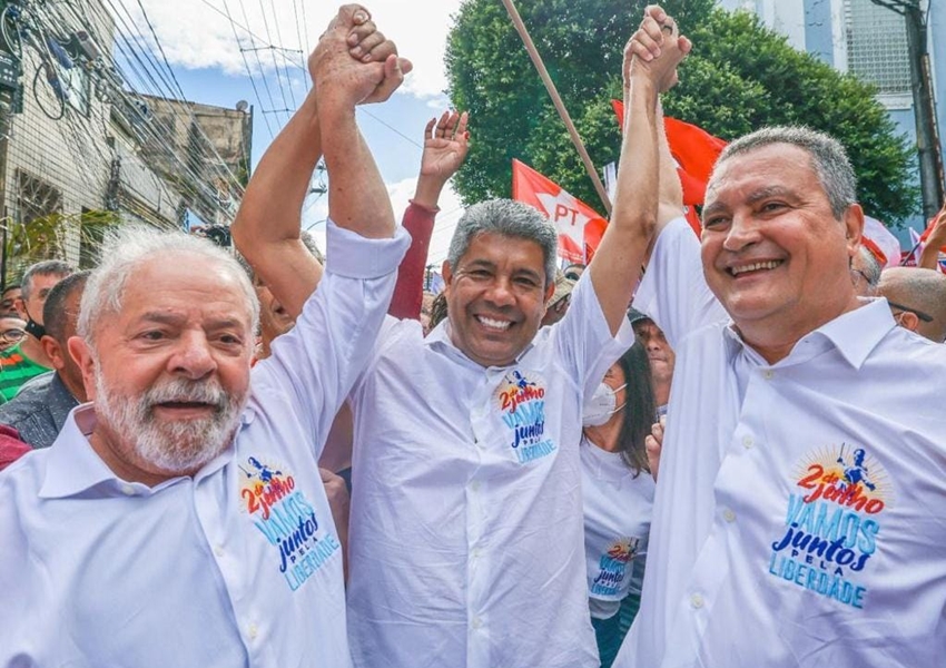 'Lula vem a Salvador pelo amor que tem à Bahia', afirma Jerônimo