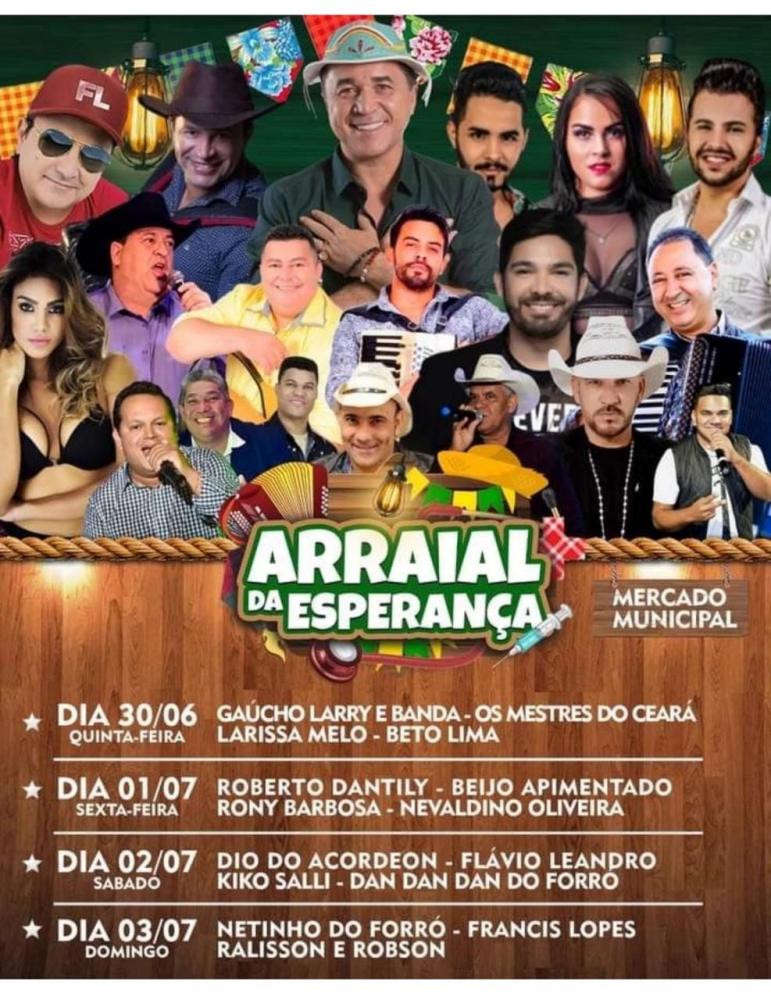 Festejos de São Pedro terá a cantora Larissa Mello na cidade de Cordeiros-Ba