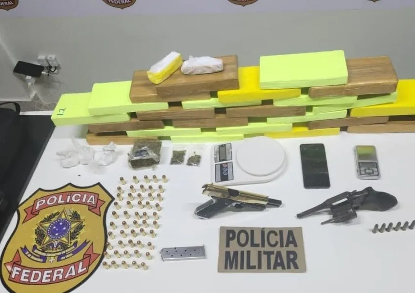 Operação integrada apreende 27 kg de cocaína em Barreiras
