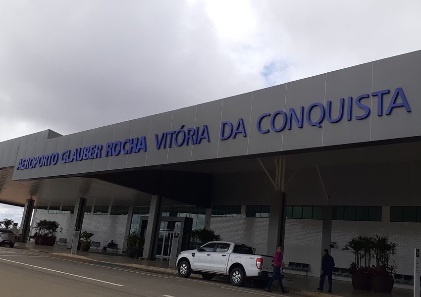 Conquista: Aeroporto Glauber Rocha registra aumento de 80% na movimentação de passageiros