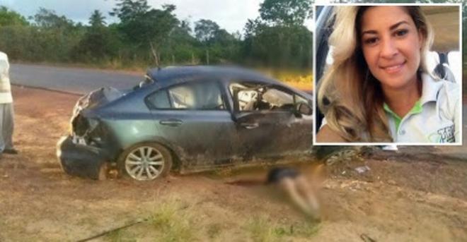 Mulher morre em grave acidente ocorrido na BA-504 no interior da Bahia