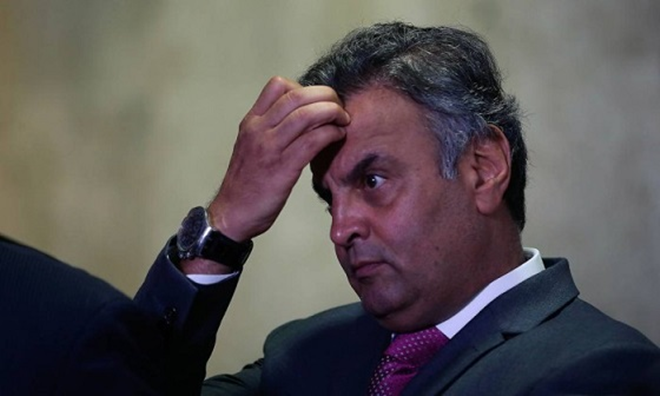 Aécio Neves é flagrado em gravação pedindo R$ 2 milhões a dono da JBS