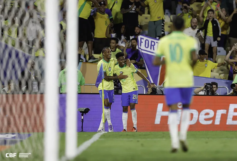 Brasil vence Chile por 3 a 0 e se despede do Maracanã rumo à Copa de 2026