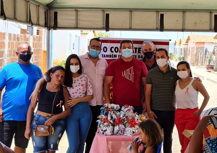 Deputado Marquinho Viana participa de ação em benefício da saúde em Ituaçu