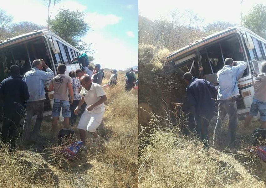 Acidente é registrado com ônibus que levava romeiros de Livramento De Nossa Senhora para Bom Jesus da Lapa