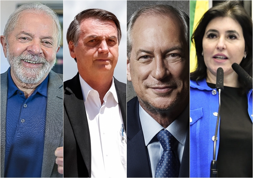 Datafolha: Lula tem 47%; Bolsonaro, 32%; Ciro, 7%; Tebet, 2%