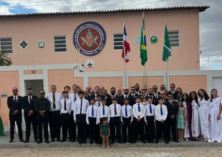 Maçonaria realiza ato cívico em homenagem aos 203 anos da Independência