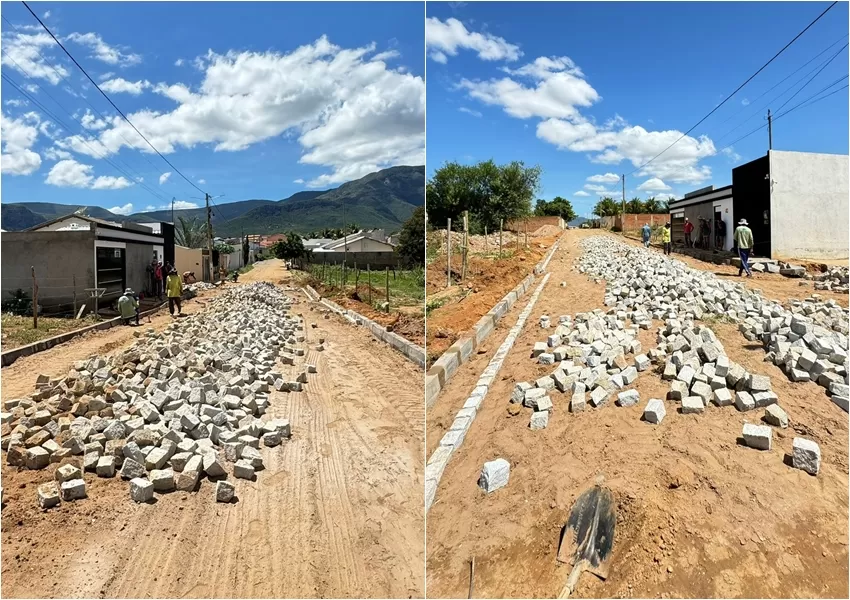 Prefeitura de Livramento inicia obras de pavimentação na Avenida Interlagos, facilitando acesso a diversos bairros
