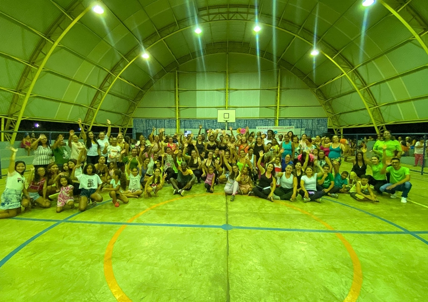 CRAS Estocada e CRAS Taquari celebram o Dia Internacional das Mulheres com um Aulão de RitBox