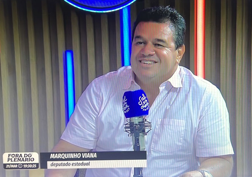 Deputado estadual Marquinho Viana fala sobre suas prioridades e projetos em entrevista à rádio Salvador FM