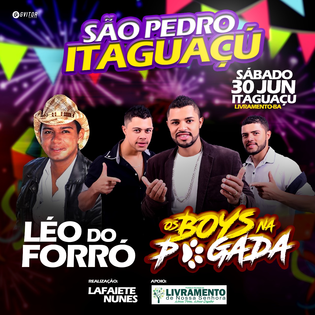 É hoje o tradicional São Pedro de Itaguaçu