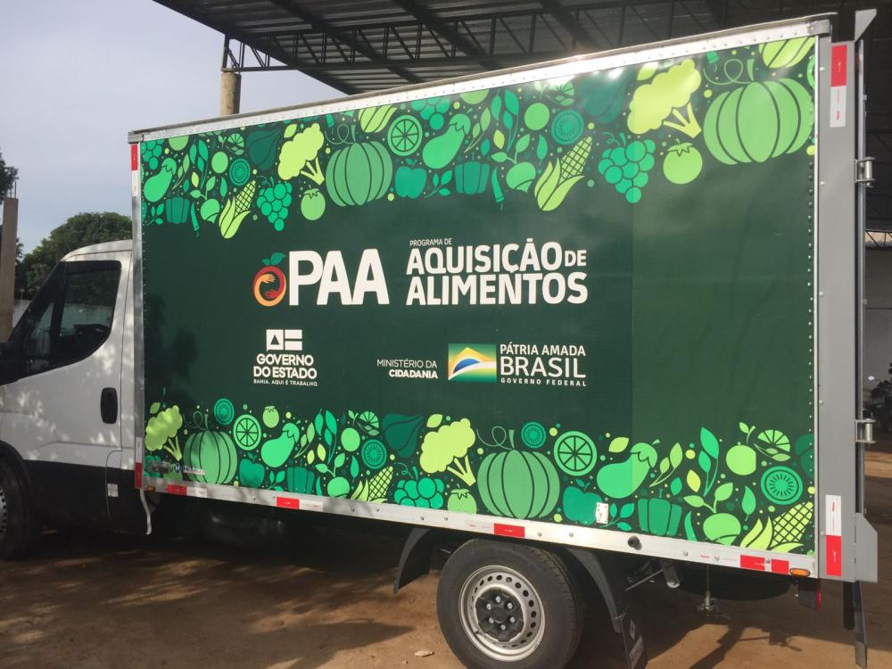 Prefeitura de Livramento recebe veículo do Programa de Aquisição de Alimentos-PAA