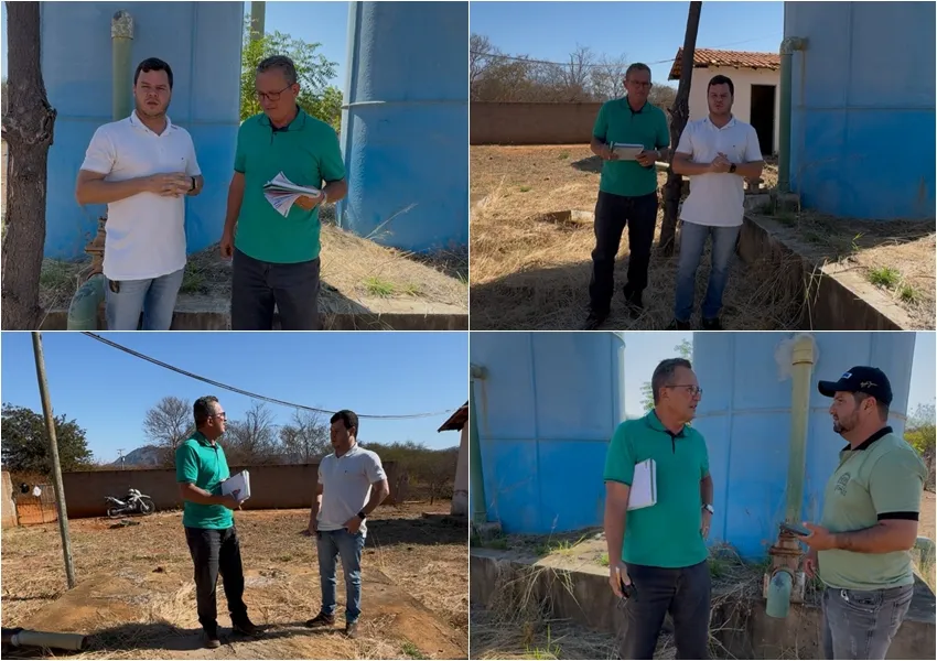CERB inicia levantamento para modernizar abastecimento de água em Lagoa Nova e região